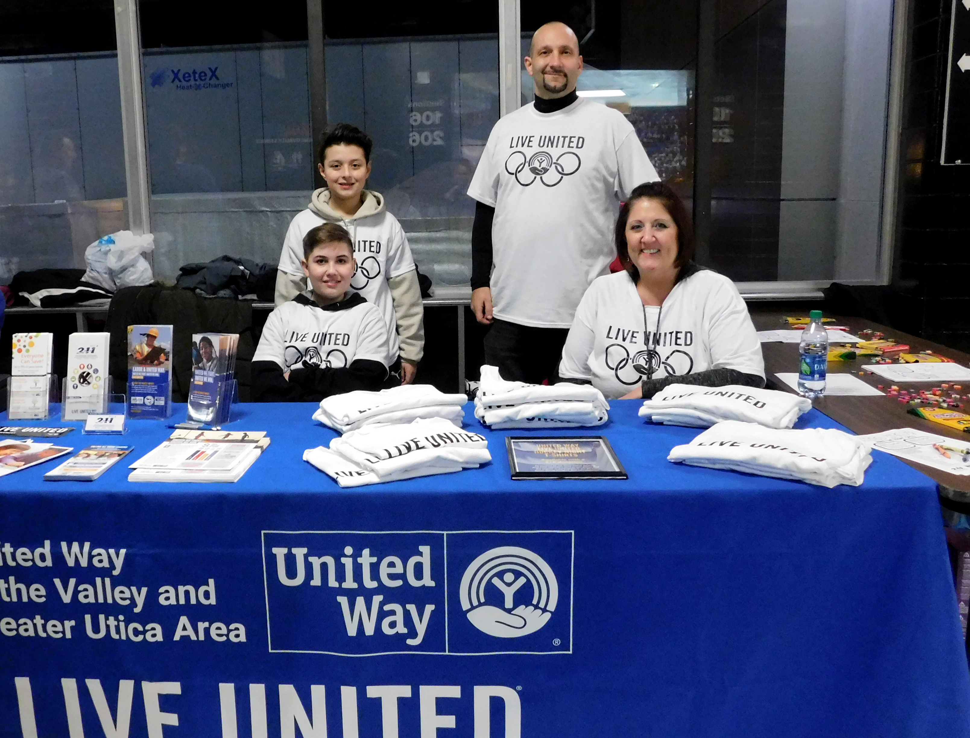 Live United Hockey Night United Way of the Mohawk Valley